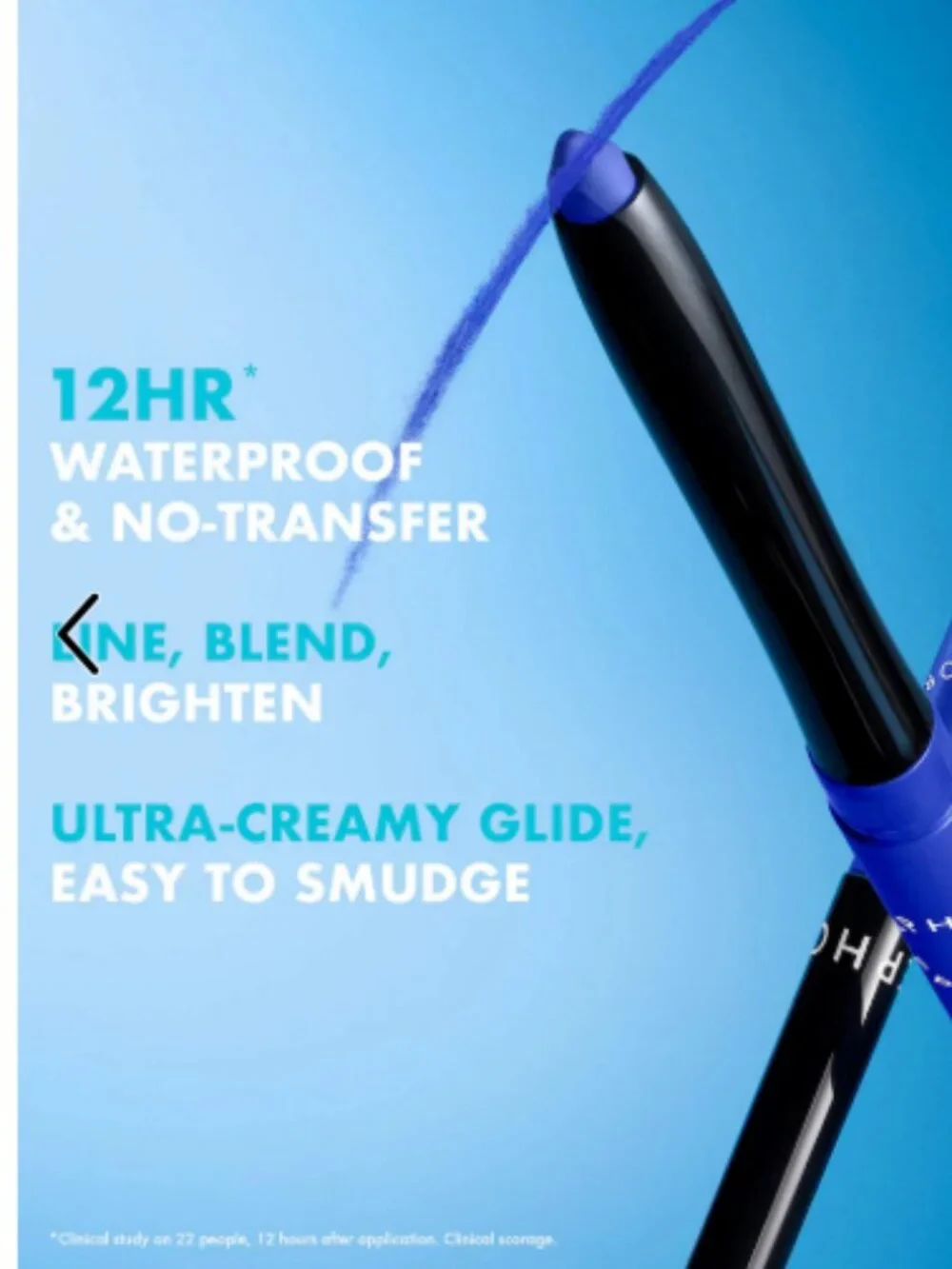 NWT Two Sephora Collection 12HR colorful eyeliner pencils